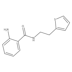2-amino-N-(2-thien-2-ylethyl)benzamide Structure