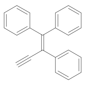 But-1-en-3-yne-1,1,2-triyltribenzene结构式