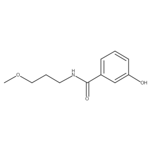 3-hydroxy-N-(3-methoxypropyl)benzamide Structure