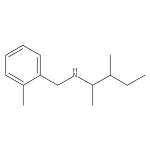 (3-Methylpentan-2-yl)[(2-methylphenyl)methyl]amine结构式