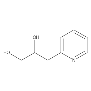 3-(2-Pyridinyl)-1,2-propanediol Structure