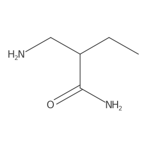 2-(Aminomethyl)butanamide结构式