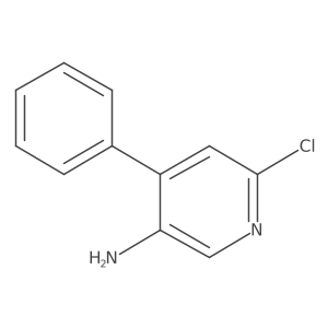 6-Chloro-4-phenyl-3-pyridinamine Structure