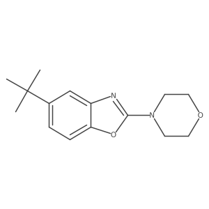 5-(tert-Butyl)-2-morpholinobenzo[d]oxazole Structure