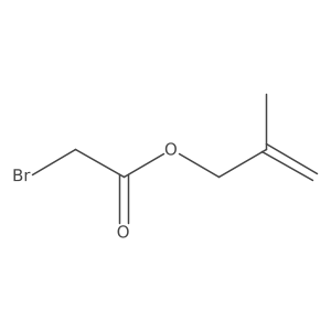2-Methylprop-2-enyl 2-bromoacetate Structure