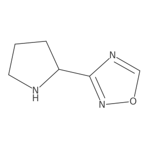 3-(Pyrrolidin-2-yl)-1,2,4-oxadiazole Structure