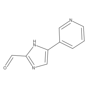 5-(Pyridin-3-yl)-1H-imidazole-2-carbaldehyde结构式