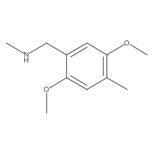 [(2,5-Dimethoxy-4-methylphenyl)methyl](methyl)amine Structure