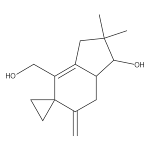 2,7(14)-Illudadiene-10,15-diol Structure