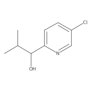 5-Chloro-I+/--(1-methylethyl)-2-pyridinemethanol结构式
