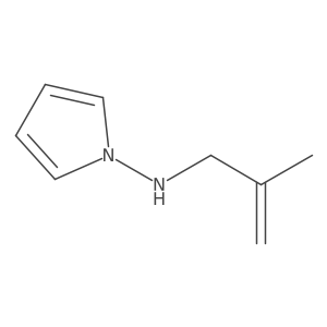 1H-Pyrrol-1-amine, N-(2-methyl-2-propen-1-yl)-结构式