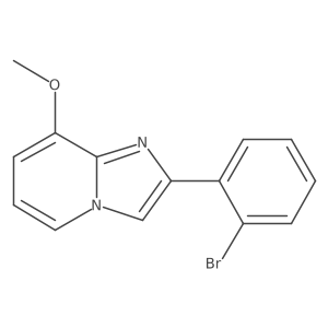 2-(2-Bromophenyl)-8-methoxyimidazo[1,2-a]pyridine结构式