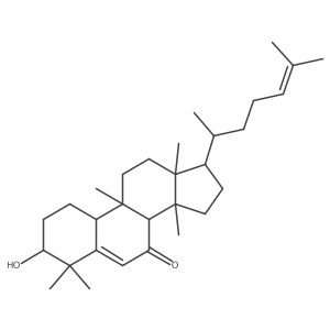 7-Oxo-10alpha-cucurbitadienol Structure