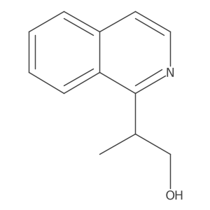 2-Isoquinolin-1-ylpropan-1-ol Structure