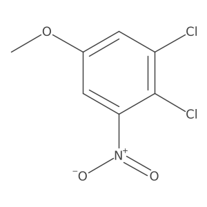 3,4-Dichloro-5-nitroanisole Structure