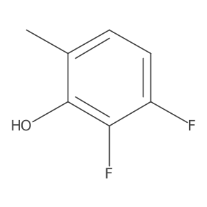 2,3-Difluoro-6-methylphenol结构式