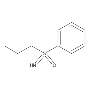 Sulfoximine, S-phenyl-S-propyl- Structure