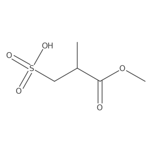 Methyl2-methyl-3-sulfopropanoate结构式