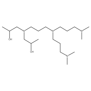 2-Propanol, 1,1a(2)-[[3-[bis[3-(dimethylamino)propyl]amino]propyl]imino]bis- Structure