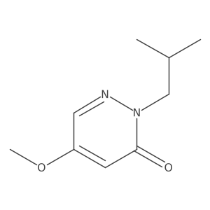2-Isobutyl-5-methoxypyridazin-3(2H)-one结构式