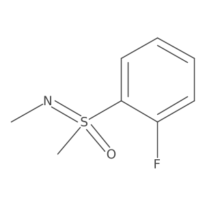 [(2-Fluorophenyl)(methyl)oxo-lambda6-sulfanylidene](methyl)amine结构式