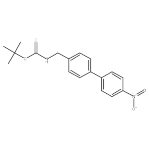 Tert-butyl ((4'-nitro-[1,1'-biphenyl]-4-yl)methyl)carbamate Structure