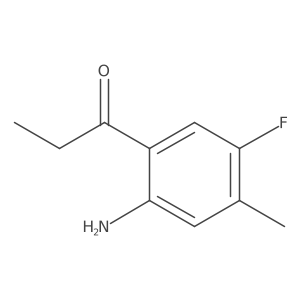 1-(2-Amino-5-fluoro-4-methylphenyl)propan-1-one结构式