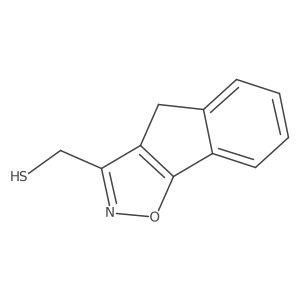 {4H-indeno[2,1-d][1,2]oxazol-3-yl}methanethiol结构式