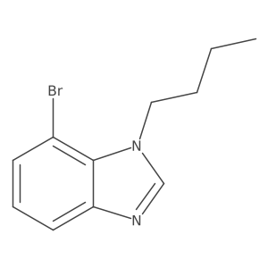 7-bromo-1-butyl-1H-1,3-benzodiazole Structure