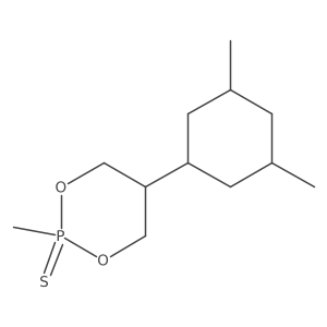 5-(3,5-Dimethylcyclohexyl)-2-methyl-1,3,2lambda5-dioxaphosphinane-2-thione Structure