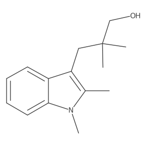 3-(1,2-dimethyl-1H-indol-3-yl)-2,2-dimethylpropan-1-ol Structure