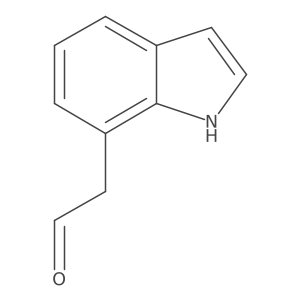 2-(1H-indol-7-yl)acetaldehyde结构式