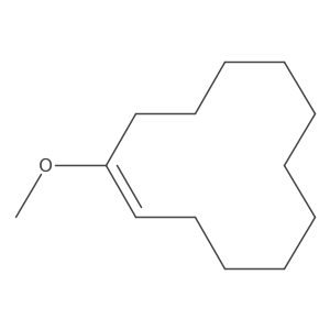(1Z)-1-Methoxycyclododec-1-ene结构式