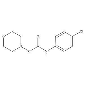 Morpholine, 4-[[(p-chlorophenyl)carbamoyl]oxy]-结构式
