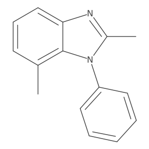 2,7-Dimethyl-1-phenyl-1H-benzimidazole Structure