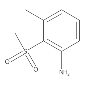 2-Methanesulfonyl-3-methylaniline结构式