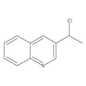 3-(1-Chloroethyl)quinoline结构式