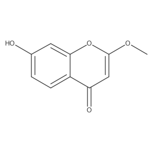 2-methoxy-7-hydroxy-4H-chromen-4-one结构式
