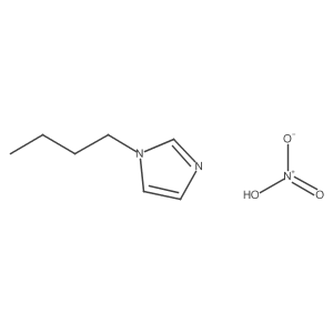 N-butylimidazolium nitrate Structure