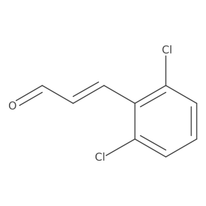 3-(2,6-Dichlorophenyl)prop-2-enal Structure