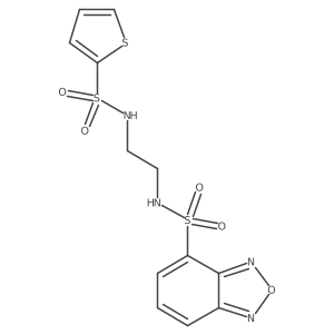 C12H12N4O5S3 Structure