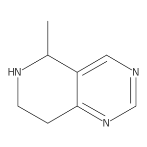 5-Methyl-5,6,7,8-tetrahydro-pyrido[4,3-d]pyrimidine Structure
