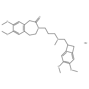 Ivabradine hydrobromide结构式