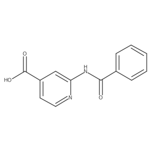 2-Benzamidoisonicotinic acid结构式