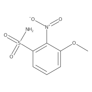 3-Methoxy-2-nitrobenzenesulfonamide Structure