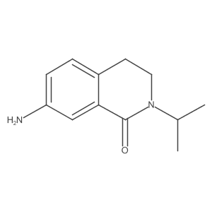 7-Amino-2-(propan-2-yl)-1,2,3,4-tetrahydroisoquinolin-1-one Structure