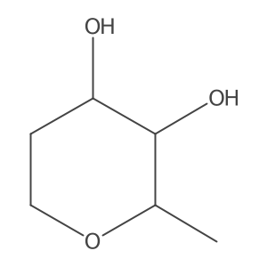 1,5-Anhydro-2,6-dideoxy-xylo-hexitol Structure