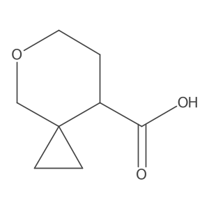 5-Oxaspiro[2.5]octane-8-carboxylic acid Structure