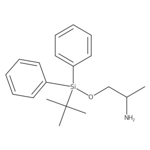 1-[[(1,1-Dimethylethyl)diphenylsilyl]oxy]-2-propanamine Structure