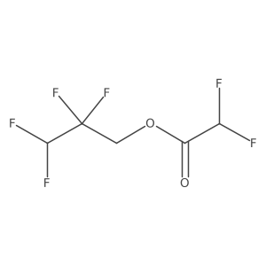 2,2,3,3-Tetrafluoropropyl 2,2-difluoroacetate结构式